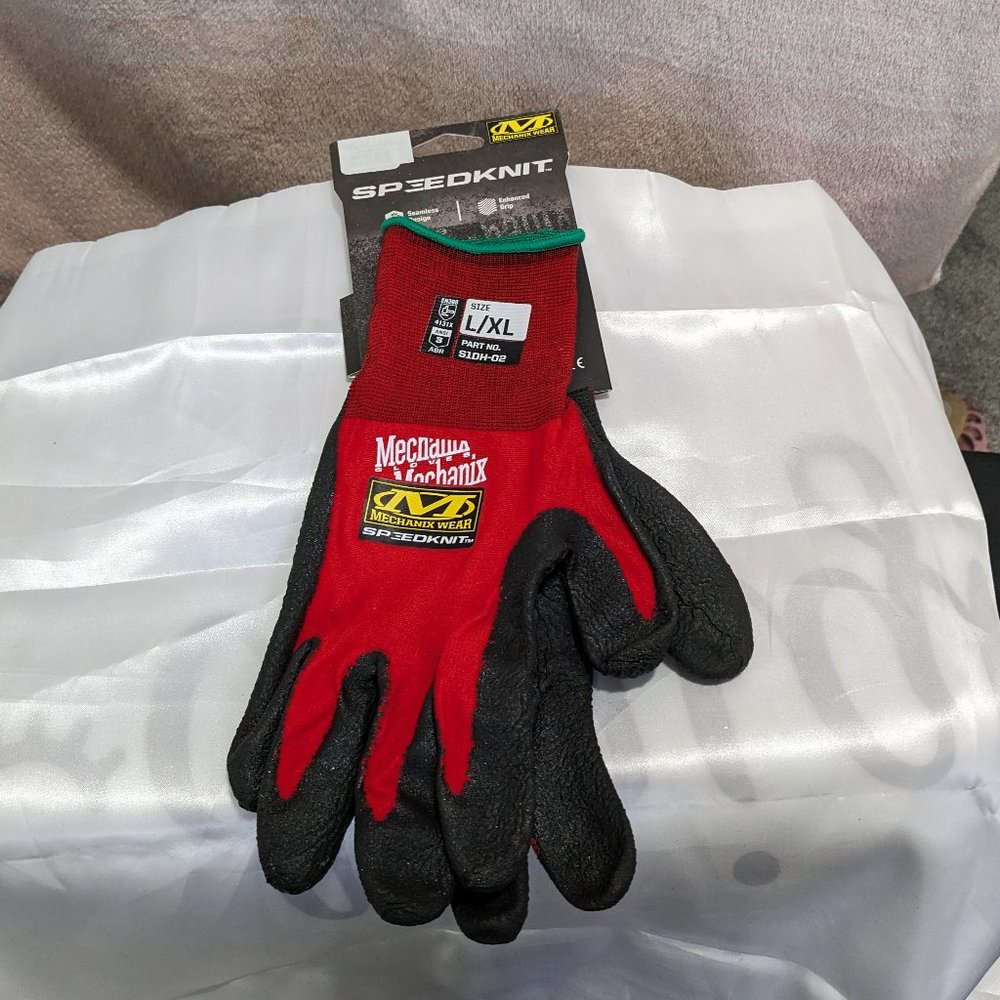 Mechanix Wear speedknit abrasion resistant work gloves size L/XL NWT